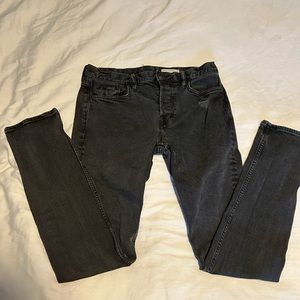 ALL SAINTS CIGARETTE SKINNY DAMAGED JEANS